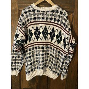 Vintage Grandpa Sweater Mens Large